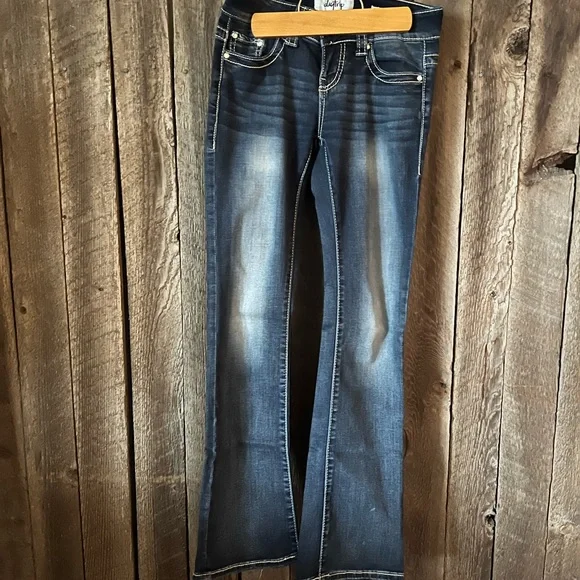Daytrip Jeans Daytrip Virgo Bootcut Jeans Womens Size 24r Dark